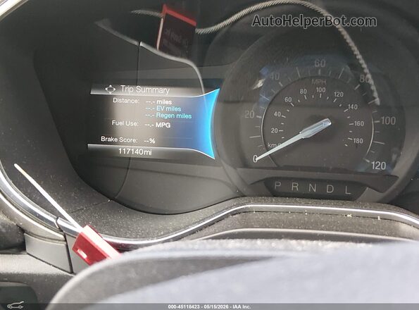 3FA6P0LU7JR131972 2018 FORD FUSION HYBRID Black 