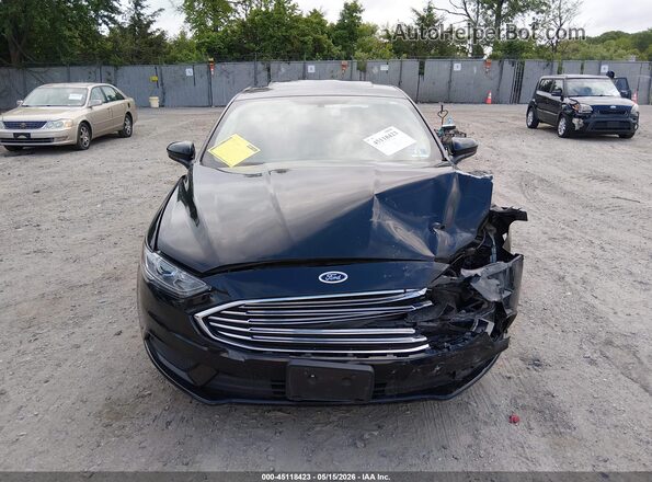 3FA6P0LU7JR131972 2018 FORD FUSION HYBRID Black Սարքավորումների վահանակի տեսք