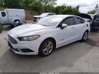 2018 Ford Fusion Hybrid Se Белый vin: 3FA6P0LU7JR169153
