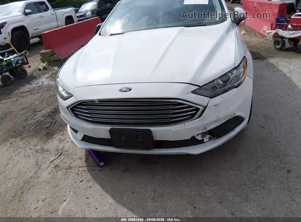 3FA6P0LU7JR169153 2018 FORD FUSION HYBRID Белый Вид панели приборов