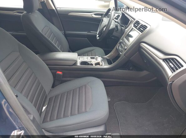 3FA6P0LU7KR190845 2019 FORD FUSION HYBRID Blue Vista interior delantera