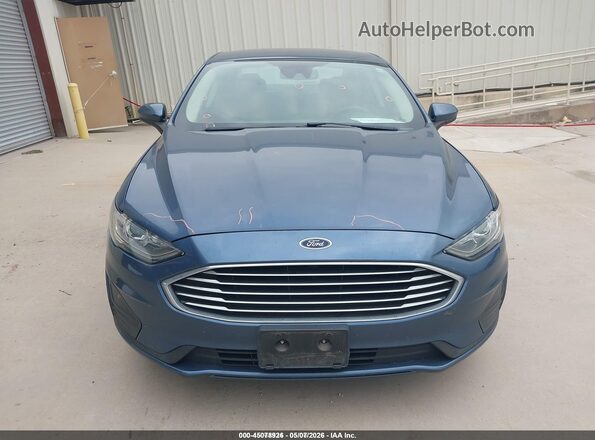 3FA6P0LU7KR190845 2019 FORD FUSION HYBRID Blue 