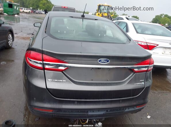 3FA6P0LU8HR325548 2017 FORD FUSION HYBRID Серый 