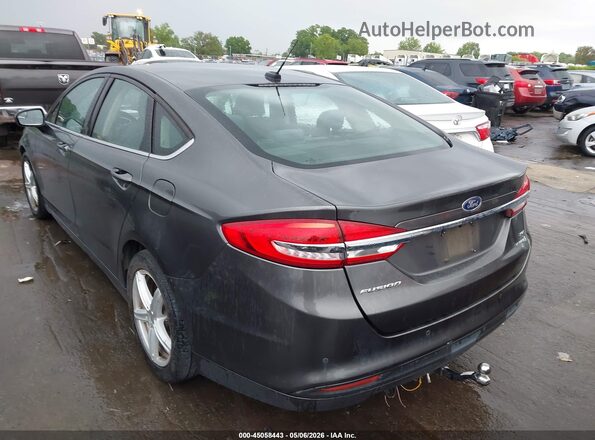 3FA6P0LU8HR325548 2017 FORD FUSION HYBRID Серый Задняя левая четверть
