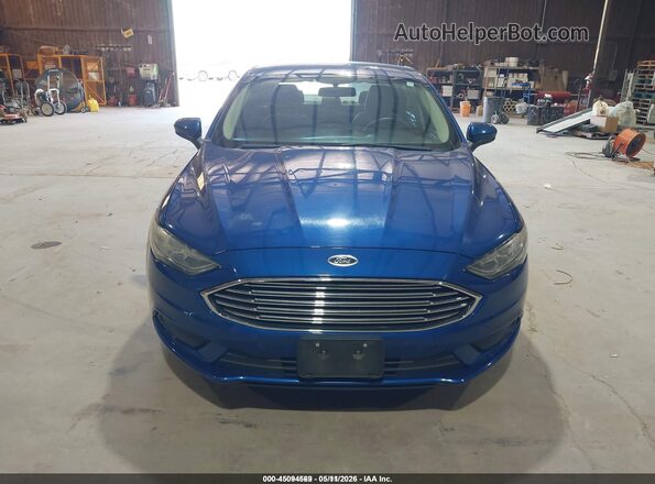 3FA6P0LU8JR212723 2018 FORD FUSION HYBRID Blue Widok wnętrza 360 stopni