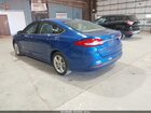 2018 Ford Fusion Hybrid Se Blue vin: 3FA6P0LU8JR212723
