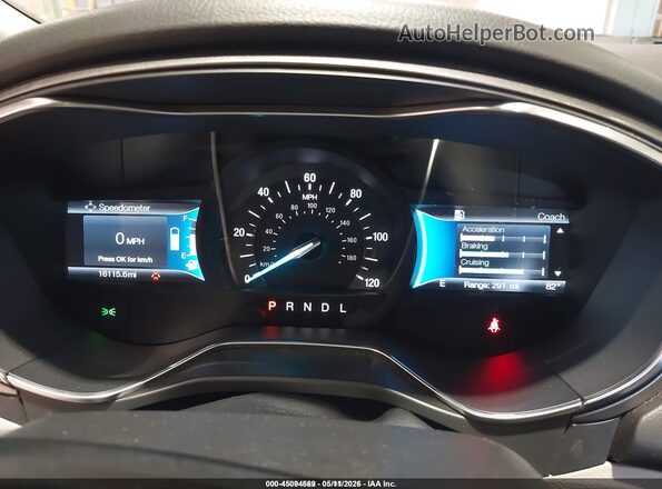 3FA6P0LU8JR212723 2018 FORD FUSION HYBRID Blue Widok tylnych siedzeń