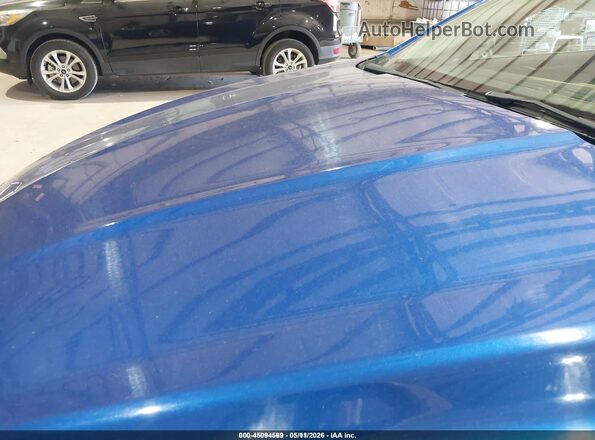 3FA6P0LU8JR212723 2018 FORD FUSION HYBRID Blue Widok zestawu wskaźników