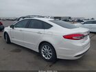 2017 Ford Fusion Hybrid Se White vin: 3FA6P0LU9HR110552