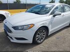 2017 Ford Fusion Hybrid Se Белый vin: 3FA6P0LU9HR368537