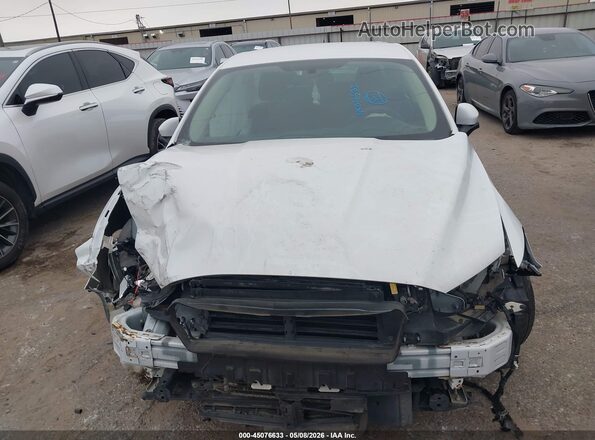 3FA6P0LU9JR209037 2018 FORD FUSION HYBRID Белый Вид щитка приборов