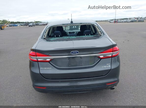 3FA6P0LU9JR232429 2018 FORD FUSION HYBRID Серый 