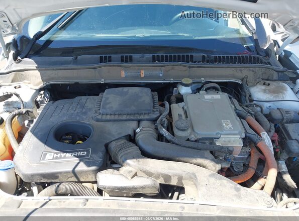 3FA6P0LU9KR202395 2019 FORD FUSION HYBRID Белый Вид сзади