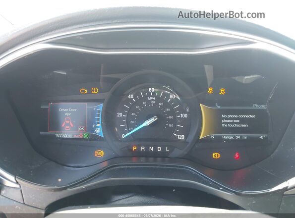 3FA6P0LU9KR202395 2019 FORD FUSION HYBRID Белый Вид задних сидений