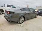 2016 Ford Fusion Se Hybrid Gray vin: 3FA6P0LUXGR356296