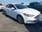 2017 Ford Fusion Hybrid Se White vin: 3FA6P0LUXHR287756