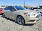 2017 Ford Fusion Se Hybrid Золотой vin: 3FA6P0LUXHR306838