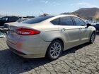 2017 Ford Fusion Se Hybrid Золотой vin: 3FA6P0LUXHR306838