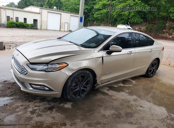3FA6P0LUXJR269652 2018 FORD FUSION Gold Przód lewy