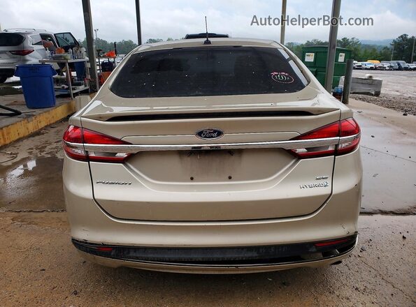 3FA6P0LUXJR269652 2018 FORD FUSION Gold Widok z tyłu
