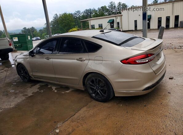 3FA6P0LUXJR269652 2018 FORD FUSION Gold Tył lewy