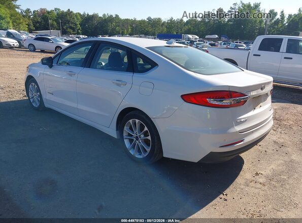 3FA6P0LUXKR274626 2019 FORD FUSION HYBRID Белый Задняя левая четверть