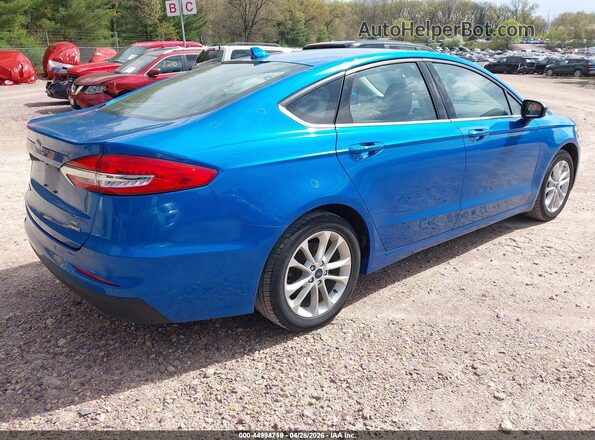 3FA6P0LUXLR200608 2020 FORD FUSION Blue Rear right