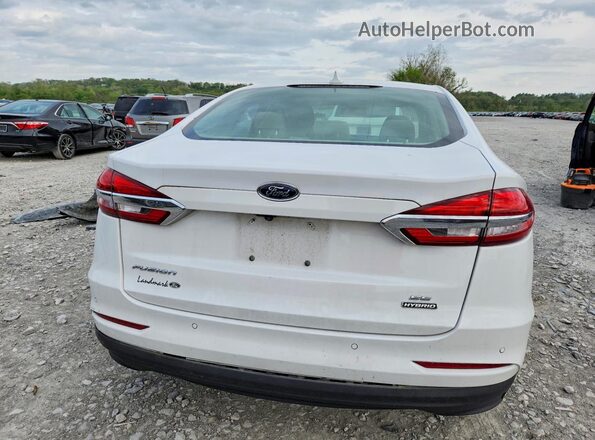 3FA6P0LUXLR216792 2020 FORD FUSION White Vista trasera
