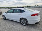 2020 Ford Fusion Se White vin: 3FA6P0LUXLR216792