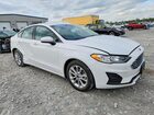 2020 Ford Fusion Se White vin: 3FA6P0LUXLR216792