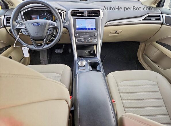 3FA6P0LUXLR216792 2020 FORD FUSION White Vista del salpicadero