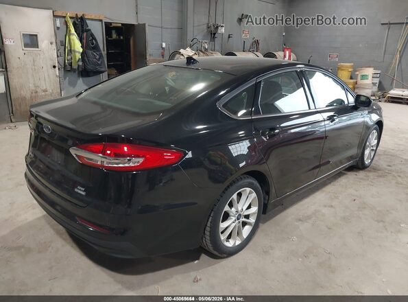 3FA6P0LUXLR265135 2020 FORD FUSION Black Задня права чверть