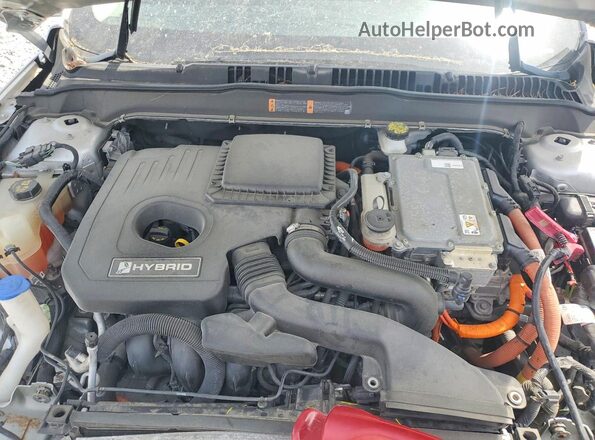 3FA6P0MU3KR239554 2019 FORD FUSION Серебряный Вид задней части салона