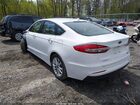 2020 Ford Fusion Hybrid Sel Белый vin: 3FA6P0MU3LR158636