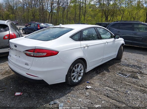 3FA6P0MU3LR158636 2020 FORD FUSION Белый Задняя правая четверть