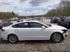 2020 Ford Fusion Hybrid Sel Белый vin: 3FA6P0MU3LR158636