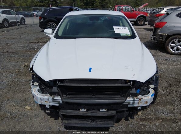 3FA6P0MU3LR158636 2020 FORD FUSION Белый Вид задней части салона