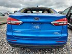 2019 Ford Fusion Sel Синий vin: 3FA6P0MU4KR123747