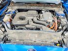 2019 Ford Fusion Sel Синий vin: 3FA6P0MU4KR123747