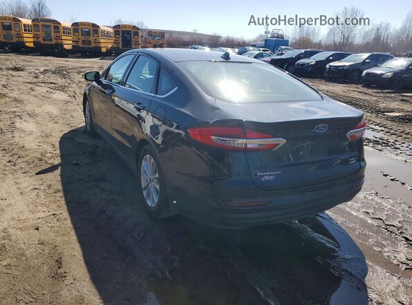3FA6P0MU5LR129753 2020 FORD FUSION Черный Задняя левая четверть