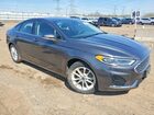 2020 Ford Fusion Sel Серый vin: 3FA6P0MU5LR264084