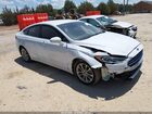 2020 Ford Fusion Hybrid Sel Белый vin: 3FA6P0MU8LR237025