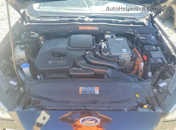 3FA6P0MU9KR134792 2019 FORD FUSION Black Widok wnętrza z tyłu
