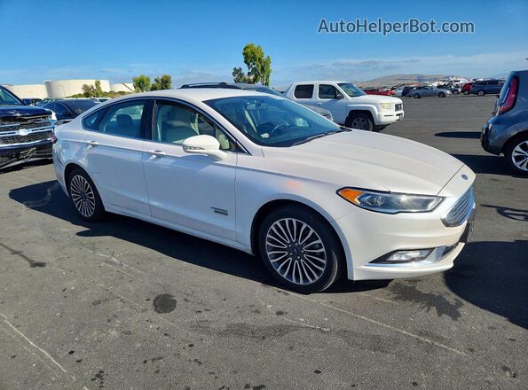 3FA6P0PU2HR306679 2017 FORD FUSION White Передня права чверть