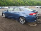 2018 Ford Fusion Se Phev Синий vin: 3FA6P0PU2JR196254