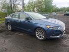 2018 Ford Fusion Se Phev Синий vin: 3FA6P0PU2JR196254