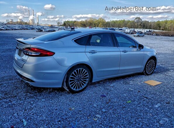 3FA6P0RU4HR137455 2017 FORD FUSION Серебряный Задняя правая четверть