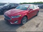 2020 Ford Fusion Hybrid Titanium Red vin: 3FA6P0RU5LR100293