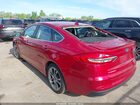 2020 Ford Fusion Hybrid Titanium Red vin: 3FA6P0RU5LR100293