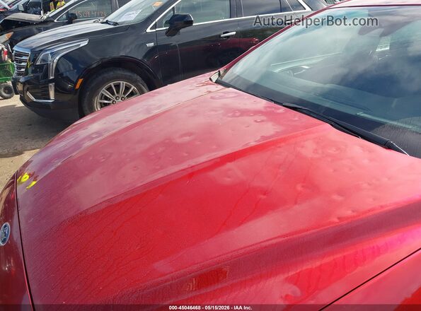 3FA6P0RU5LR100293 2020 FORD FUSION HYBRID Red წინა ხედი